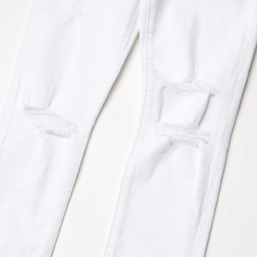 Joe's Women's White Distressed Jeans - Picture 4 of 11